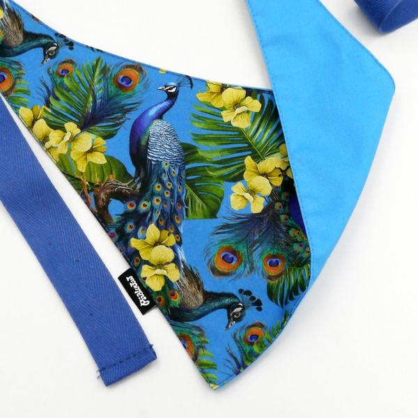 Peacock's Eye Psiakrew Bandana, gebundenes Taschentuch, Baumwollschal