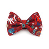 Dog Bow Tie Winter Folk Psiakrew, Pet Bow Tie, Bowtie, Collar Attachment