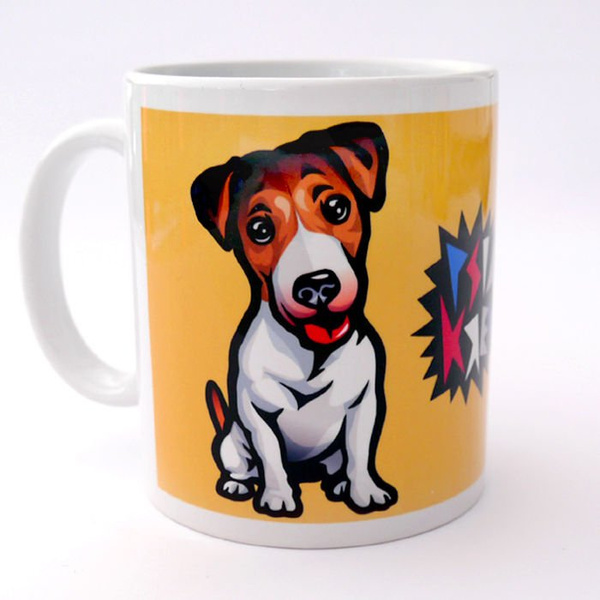 Kubek Pies Jack Russell Terrier Carttoon, Kubek dla fana rasy