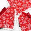 Dog Bandana Snowflakes handkerchief style to tie around your pet’s neck