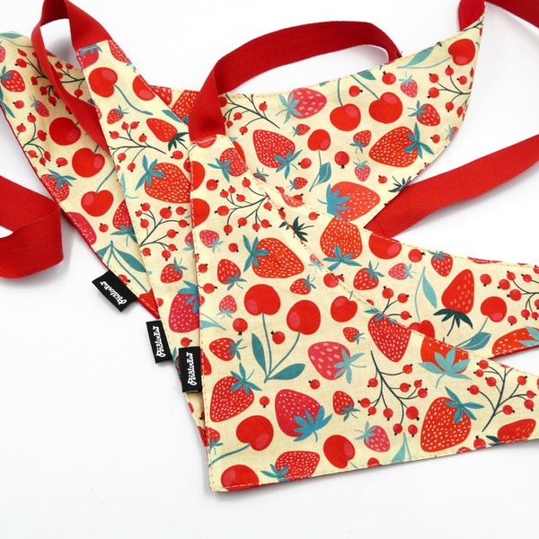 Dog Bandana Fruit Jelly Psiakrew handkerchief style to tie around your pet’s neck