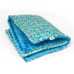 Premium Mat Plaid Blanket for the dog Shark Psiakrew Design