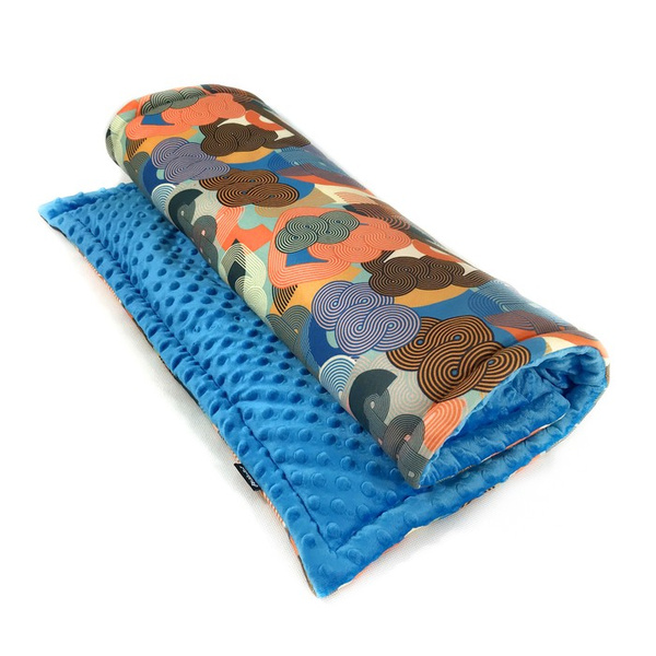 Mat Plaid Blanket for the dog Geo Snake Psiakrew Design