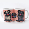 Mug with Pug Mascot