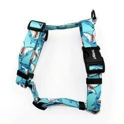 Harness for Dog Shark, Guard Harness, for medium and big dogs, black extras