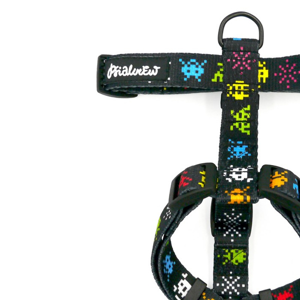 Harness for Dog, Invaders Psiakrew Guard Harness Small Harness for small dogs, puppies, black extras