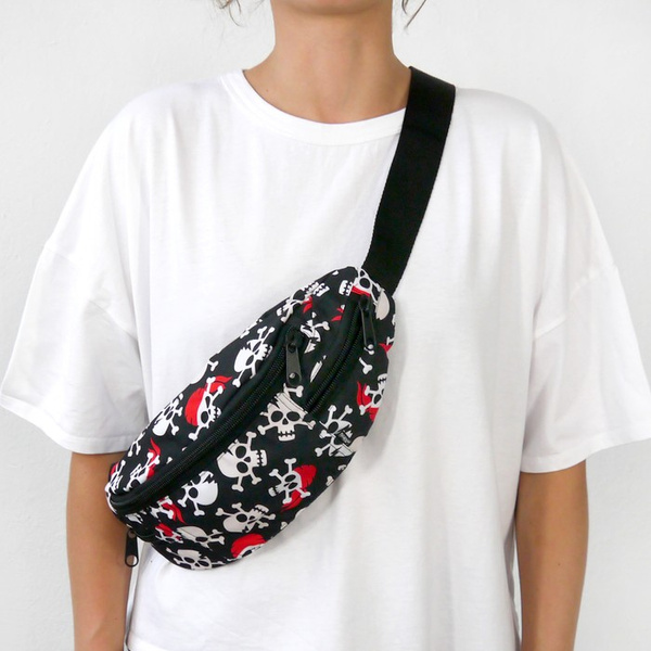 Fanny Pack Hip Bag, Bum Bag Psiakrew Pirates