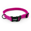 Pink Collar for dog Psiakrew, 2 cm 0.78" wide, for smaller dogs
