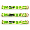 Half-choke collar Green Frogs, 2.5 cm wide, medium and big dogs, golden extras