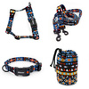ACCESSORY KIT. Medium dog. Psiakrew Sorry Winnetou Series; Collar, Harness, Leash, Sachet for dog treats