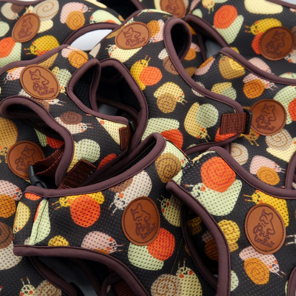 Dog Harness Snail Family Psiakrew, Always Feeling Cool, Super Soft
