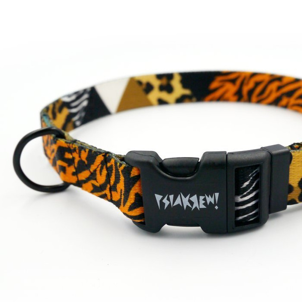 Dog Collar Psiakrew Wild Animals, 2 cm 0.78"  wide, for smaller dogs