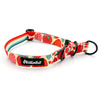 Half-choke collar Fruit Jelly Psiakrew, 2.5 cm wide, medium and big dogs, black extras