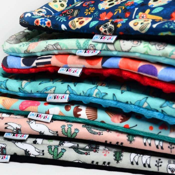 Premium Mat Plaid Blanket for the dog Día de los Muertos Psiakrew Design