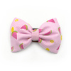 Pink Dog Bow Tie Watermelon, Pet Bow Tie, Bowtie, Collar Attachment