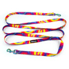 Hundeleine Tie Dye Psiakrew Breite 2 cm, Holo Karabinerhaken 6 cm