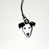 Pies Jack Russell Terrier breloczek, przywieszka do telefonu, charms