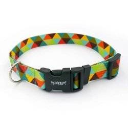 Dog Collar Psiakrew Bermuda Triangle  2.5 cm 1"  wide