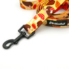 Dog Leash Hedgehog Dreamer Psiakrew width 2.5 cm, 1" wide, black snap hook 6 cm