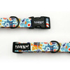 Dog Collar Psiakrew Winter Folk, 2 cm 0.78" wide, for smaller dogs