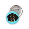 Dog Dachshund Badge Psiakrew Button Badzyk 25mm