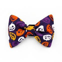 Halloween Dog Bow Tie Cat Pet, Terrible Pumpkin, Psiakrew