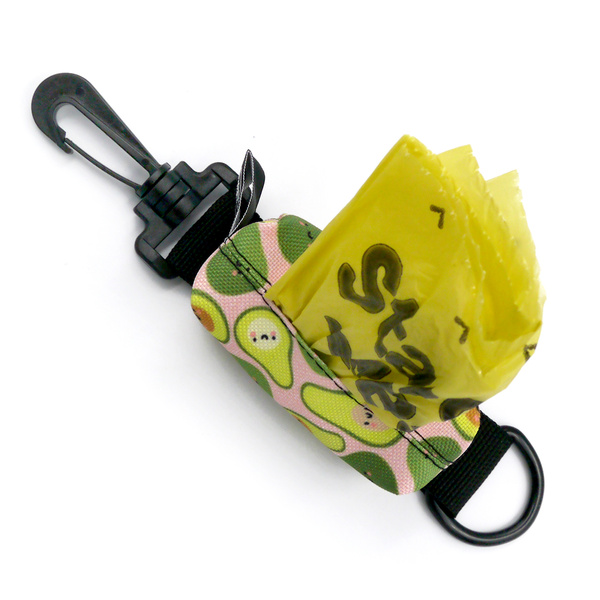 Pouch for poop bags Guacamole Time Psiakrew