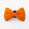 Orange Dog Bow Tie Orange, Pet Bow Tie, Bowtie, Collar Attachment