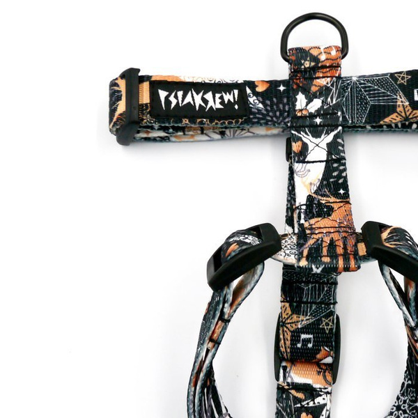 Harness for Dog, Model Deer Calls Guard Harness Small Harness for small dogs, puppies, black extras