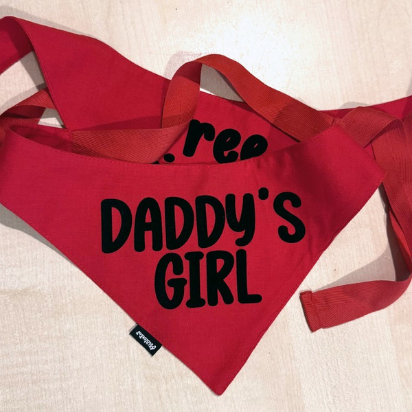 DADDY'S GIRL Hundehalstuch Psiakrew