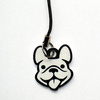 French Bulldog Lollipop, dog pendant, tag, charms