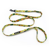 Walking leash for Dog Guacamole Time Psiakrew, width 2 cm, black snap hook 6 cm