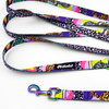 Long Dog Leash Crazy Leopard Psiakrew width 2 cm (0.78") wide, holo snap hook 6 cm