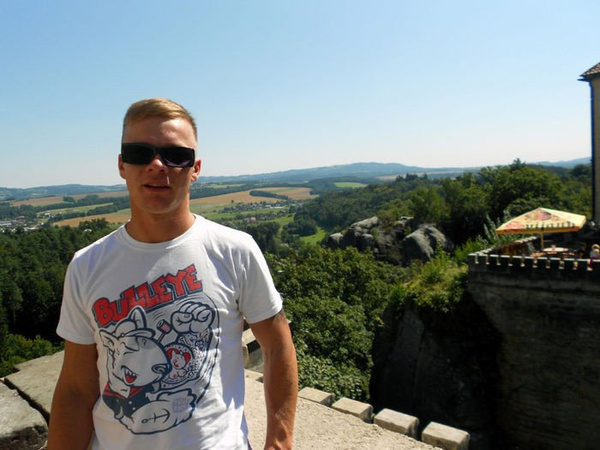 Koszulka męska Pies Bull Terrier Bulleye