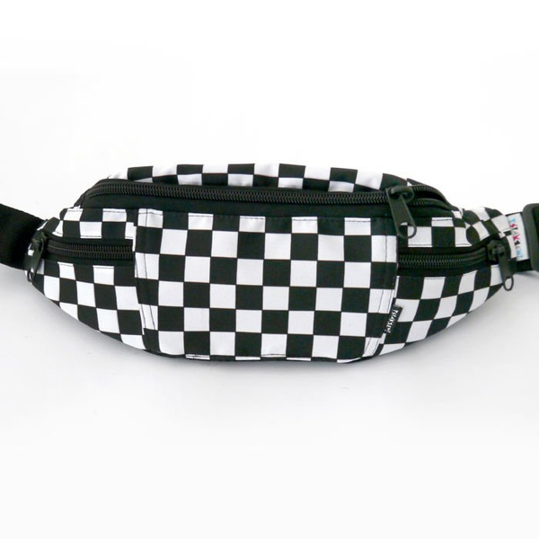 Fanny Pack Hip Bag Checker, Bum Bag Psiakrew, checker print