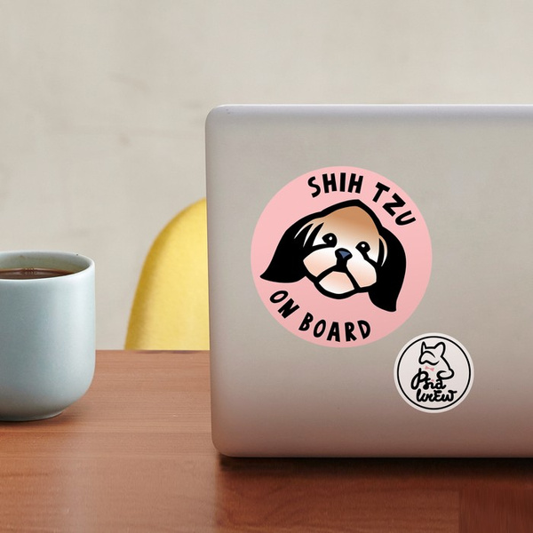 Shih Tzu Dog Sticker for Car Bumper Auto Moto Car Body Rear Window