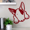 Wall decal Dog -Sweety Bull Terrier- wall decoration Baby Room Dog Lovers gift idea