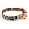 Dog Collar Psiakrew Forest Treasures 2.5 cm, 1"  wide, pink gold clip