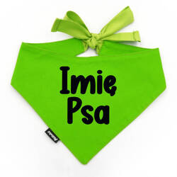 Psiakrew Bandana mit dem Namen des Hundes