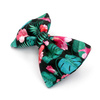 Dog Bow Tie Tropical Monstera, Pet Bow Tie, Bowtie, Collar Attachment