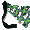 Bandanka dla psa Bamboo Panda Psiakrew, wiązana chusteczka, apaszka bawełniana