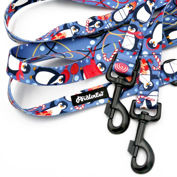 Dog Leash Penguin Winter snap hook black 8cm