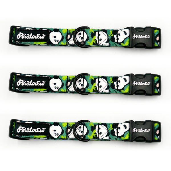 Hundehalsband Bamboo Panda Psiakrew – Für Kleine und Mittelgroße Hunde