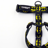 Harness for Dog, Model Bat Dog Guard Harness Small Harness for small dogs, puppies, black extras