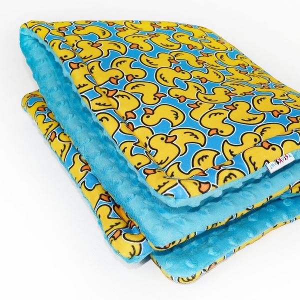 Premium Mat Plaid Blanket for the dog Ducky Duck Psiakrew Design