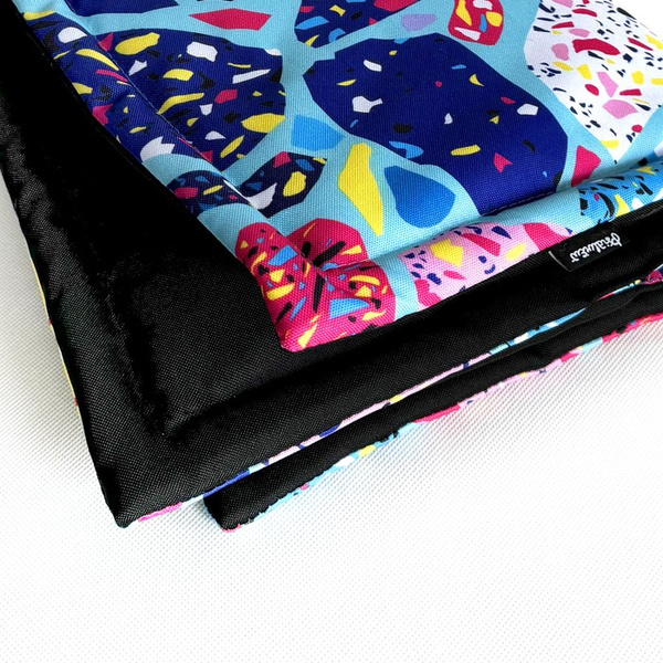 Waterproof Mat for the dog, puppy, cat, Colorful Thicket Psiakrew Design