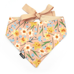 Schöne Blumen Psiakrew Bandana, gebundenes Taschentuch, Baumwollschal