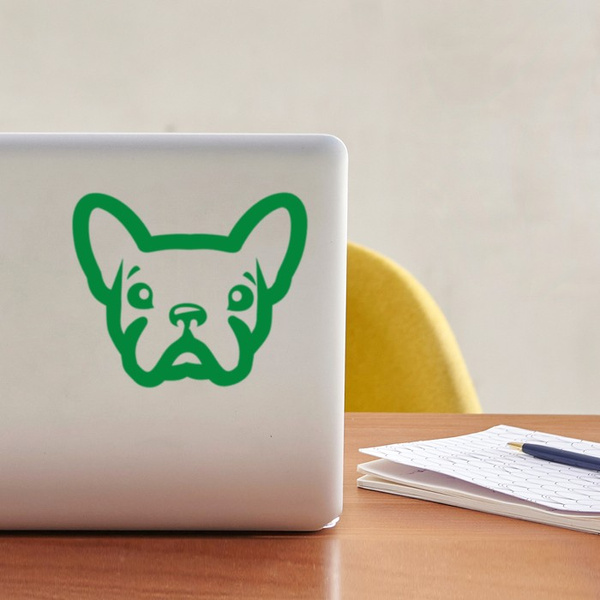 French Bulldog Psiakrew dog car sticker for light car bodies