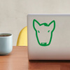 Bull Terier Psiakrew dog car sticker for light car bodies