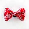 Christmas Dog Bow Tie Snowflake, Pet Bow Tie, Bowtie, Collar Attachment